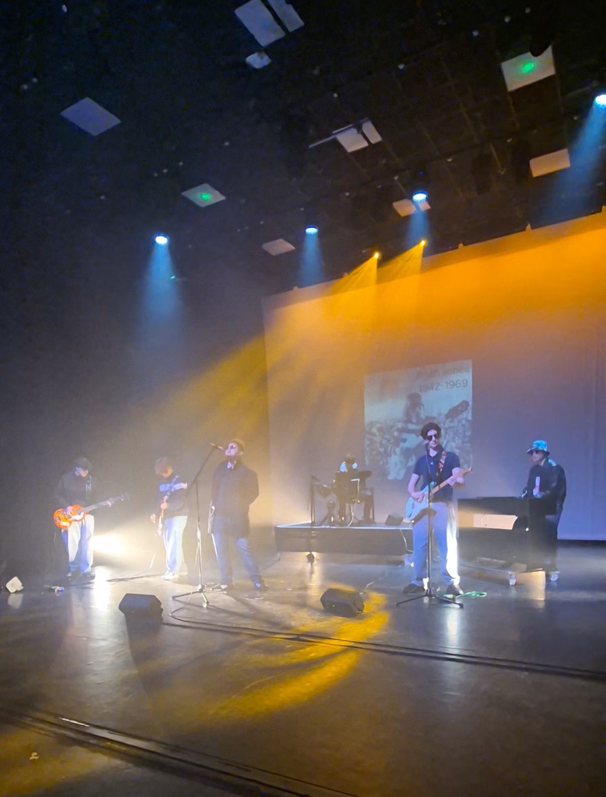 A student band performing at "Pendleton's Got Talent"
